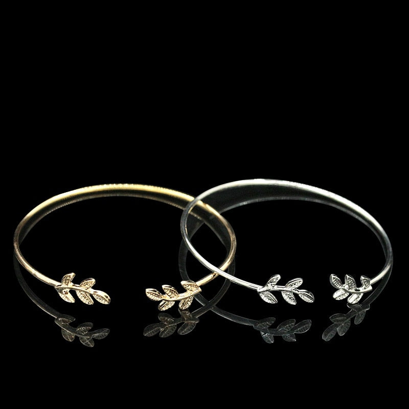 Leaf Cuff Bracelets