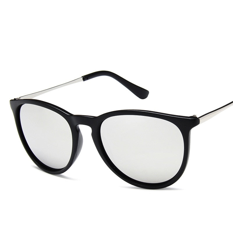 Semi-metal Sunglasses Fashion Big Frame