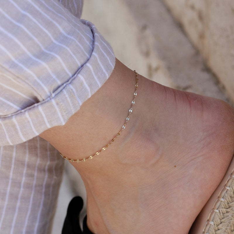 Fish Lips Chain Anklet For Women