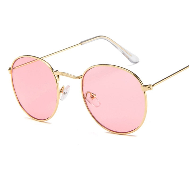 Metal Small Round Frame Sunglasses