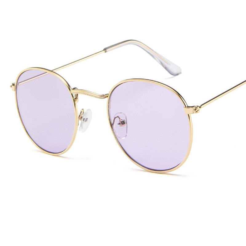 Metal Small Round Frame Sunglasses